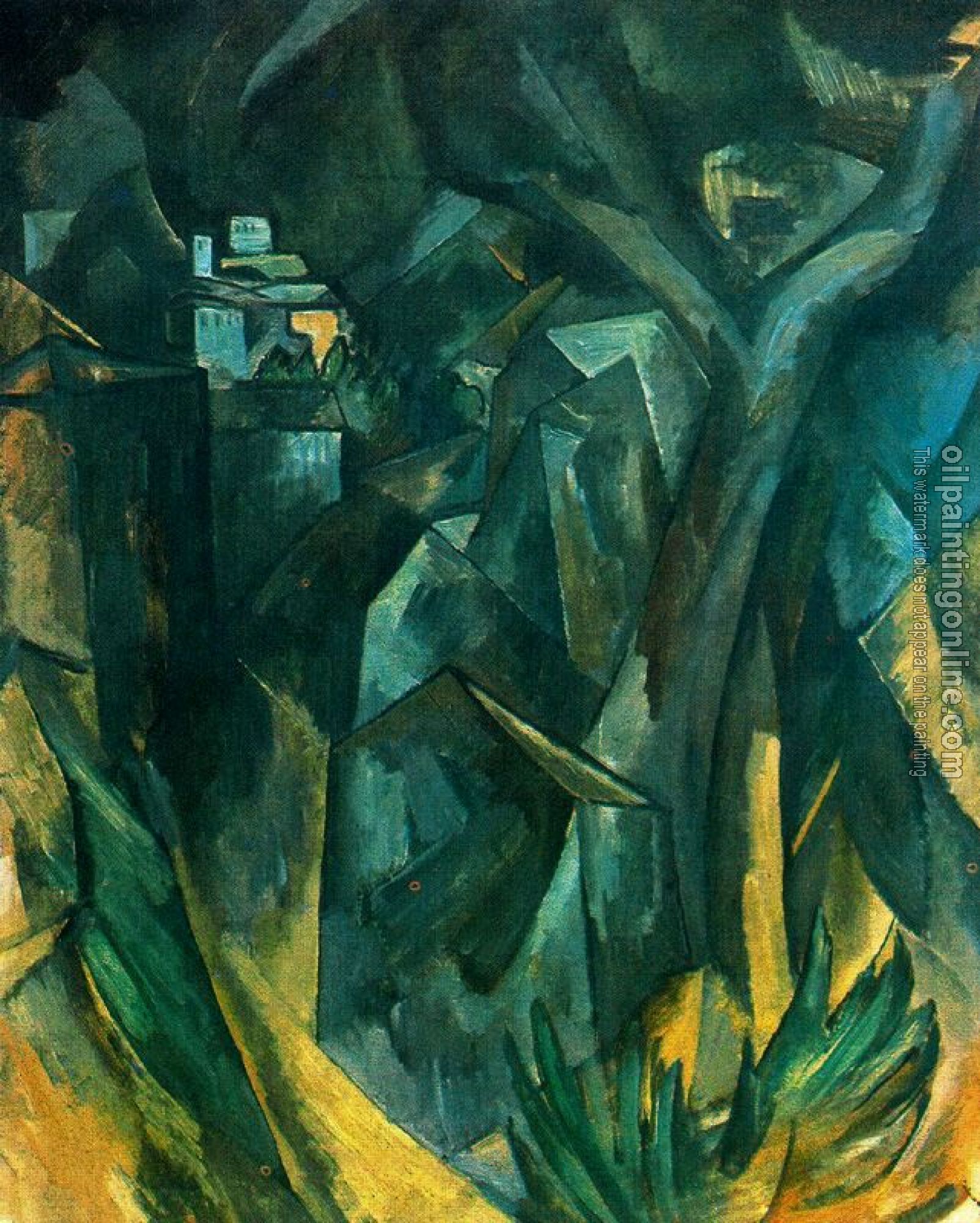 Georges Braque - Paisaje de L'Estaque